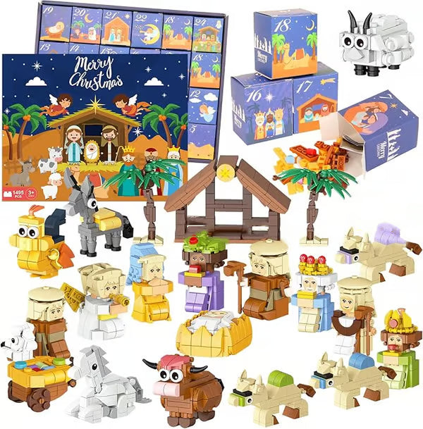 🔥Last Day 70% OFF - ✨FaithGlow Advent Calendar ✝️(Easy to Build, Joyful to Learn, Made for Families)