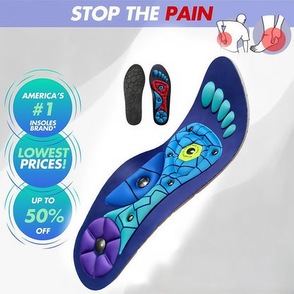 Plantar Fasciitis High Arch Shock Absorbing Insoles