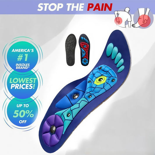 Plantar Fasciitis High Arch Shock Absorbing Insoles