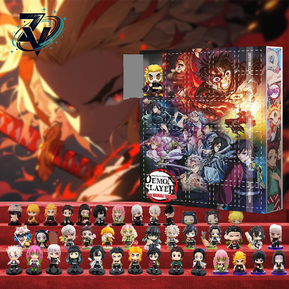 2025 New "Demon Slayer" Advent Calendar Christmas Gift