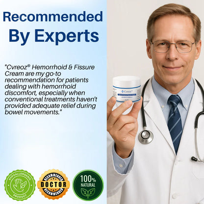🏆Official Store|70% Off! Cvreoz® Hemorrhoid & Fissure Cream