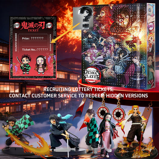 2025 New "Demon Slayer" Advent Calendar Christmas Gift