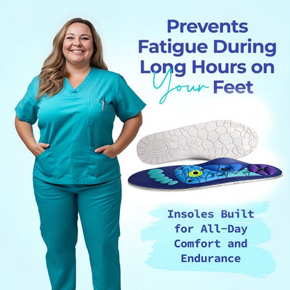 Plantar Fasciitis High Arch Shock Absorbing Insoles