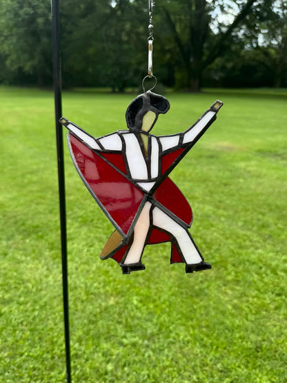 🔥LAST DAY 60% OFF - The Memphis Melody💃🤘 Handmade Stained Glass Spinner