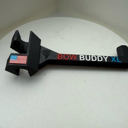 Twist-On 2.0 “XL” Bow Buddy – Nearly Universal Bow Hanger for Trucks & SUVs - Printed from ASA will not melt/warp– Spacer Ring Included | 20% Stronger | Quick No-Tool Install