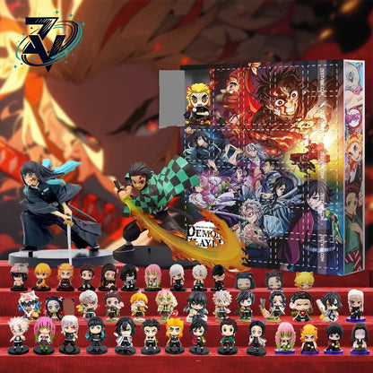 2025 New "Demon Slayer" Advent Calendar Christmas Gift