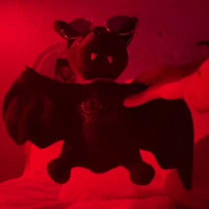 Cuddle the Night: Limited Edition All-Black Bat Plush