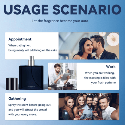🎁The Best Gifts for Men 🔥Men's Date Night Long‐Lasting Marine Perfume