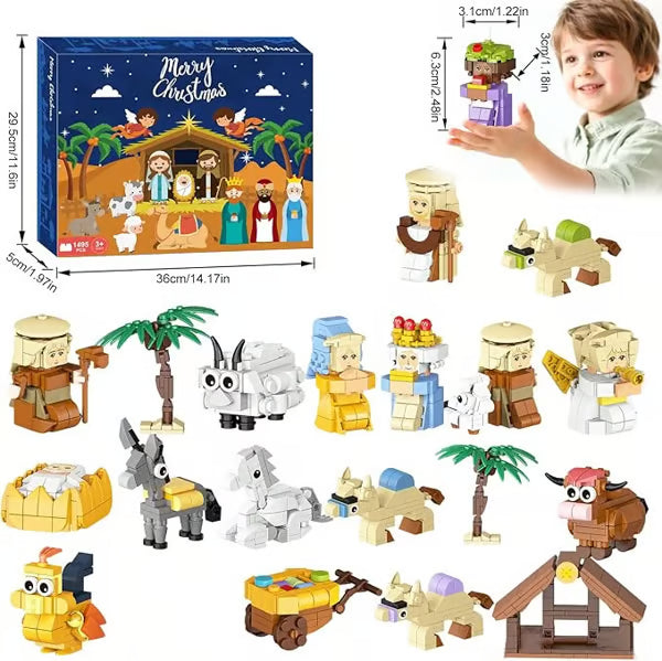 🔥Last Day 70% OFF - ✨FaithGlow Advent Calendar ✝️(Easy to Build, Joyful to Learn, Made for Families)