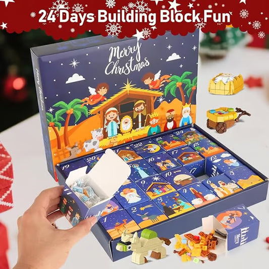 🔥Last Day 70% OFF - ✨FaithGlow Advent Calendar ✝️(Easy to Build, Joyful to Learn, Made for Families)